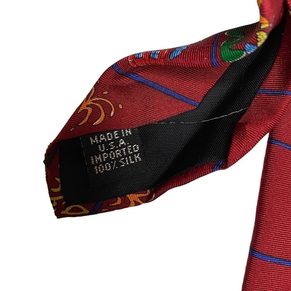 The Save the Children Collections Mens 100% silk tie months of the year school - Picture 6 of 6